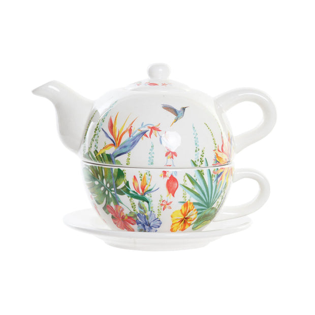 Teekanne DKD Home Decor Bunt Dolomite (750 ml)