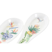Löffelablage DKD Home Decor Tropical Dolomite (23 x 8 x 3 cm) (2 Stück)
