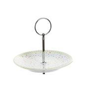 Obstschale DKD Home Decor Porzellan Metall (27 x 27 x 34 cm)