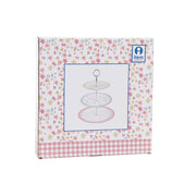 Obstschale DKD Home Decor Porzellan Metall (27 x 27 x 34 cm)