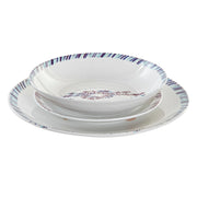 Geschirr-Set DKD Home Decor Marineblau Porzellan (18 pcs)