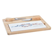 Käsebrett DKD Home Decor Matrose Bunt Bambus Steingut (24,5 x 20 x 1,2 cm) (4 Stücke)