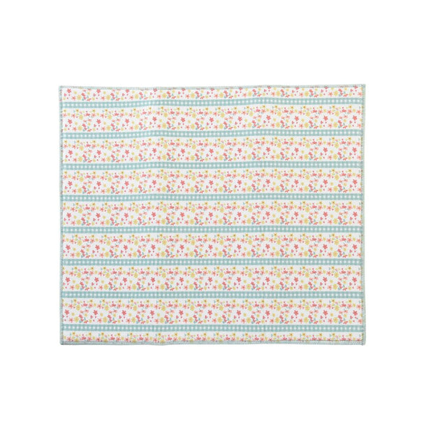 Matte DKD Home Decor Blomster Mikrofaser (50 x 38 x 0,7 cm) (3) (3 Stück)