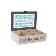 Teebox DKD Home Decor Kristall MDF Afrikaner (2 Stück) (23 x 15 x 7 cm)