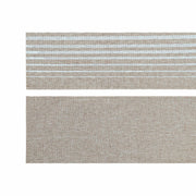 Untersetzer DKD Home Decor Schwarz Leinen Weiß (45 x 30 x 0,5 cm) (2 Stück)