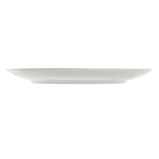 Flad plade DKD Home Decor Blomster Porzellan (27 x 27 x 2 cm)