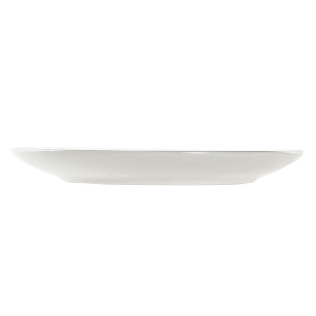 Flad plade DKD Home Decor Blomster Porzellan (19 x 19 x 2 cm)