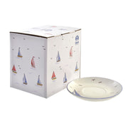 Teekanne DKD Home Decor Yachten Kristall Porzellan Weiß (250 ml)
