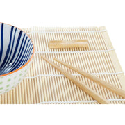 Sushi-Set DKD Home Decor Blau Weiß Bambus Steingut (14,5 x 14,5 x 31 cm)