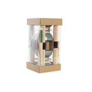 Sushi-Set DKD Home Decor grün Bambus Steingut (14,5 x 14,5 x 31 cm)