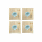 Sushi-Set DKD Home Decor Blau Weiß Bambus Steingut (14,5 x 14,5 x 31 cm)