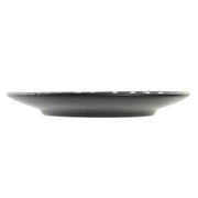 Flad plade DKD Home Decor Schwarz Weiß Steingut (20 x 20 x 2 cm) (3 Stück)