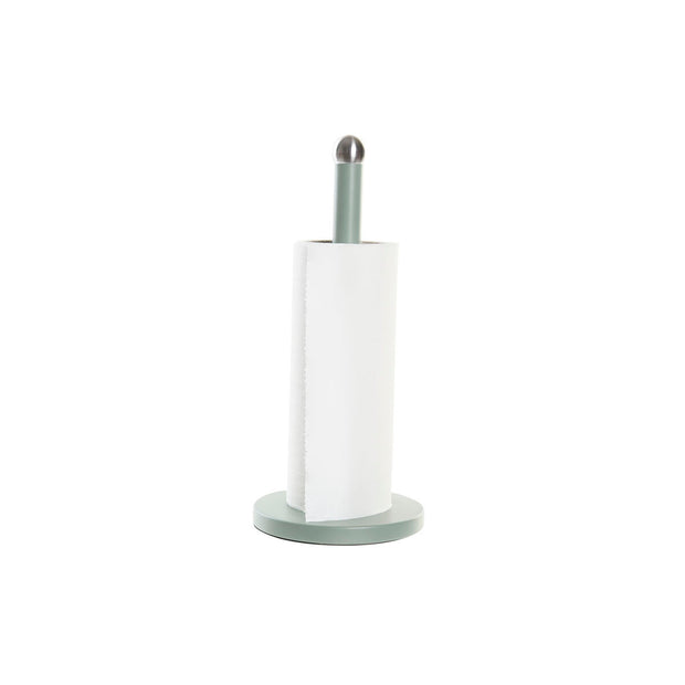 Küchenpapierrollenhalterung DKD Home Decor Beige Metall Minze (2 Stück) (15 x 15 x 34 cm)