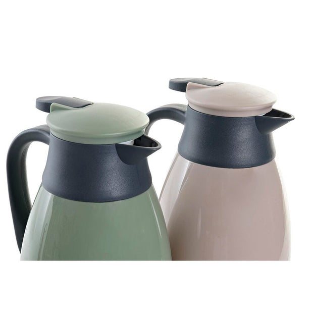 Thermoskanne DKD Home Decor Kristall PP (2 Stück)