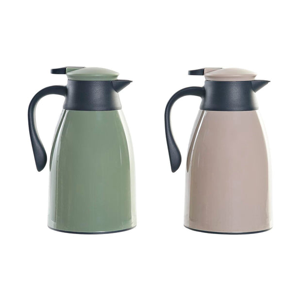 Thermoskanne DKD Home Decor Kristall PP (2 Stück)