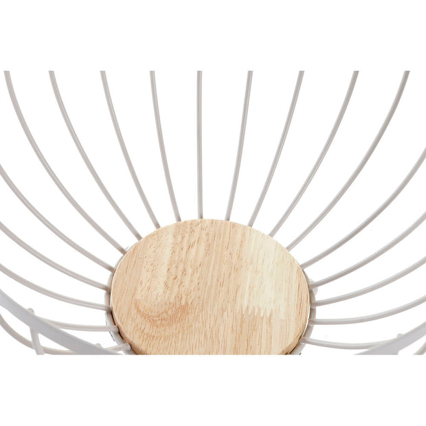 Obstschale DKD Home Decor Metall Kiefer (25 x 25 x 13 cm) (2 Stück)