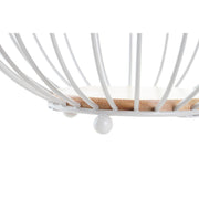 Obstschale DKD Home Decor Metall Kiefer (25 x 25 x 13 cm) (2 Stück)