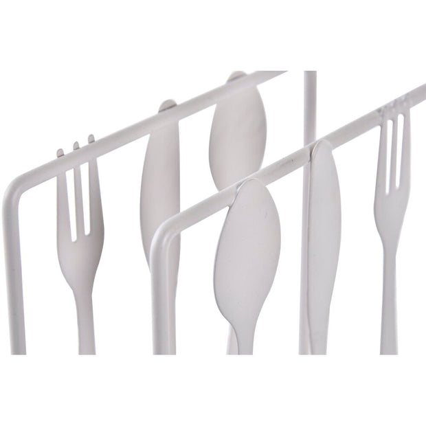 Serviettenring DKD Home Decor Metall (11,5 x 4 x 10 cm) (2 Stück)