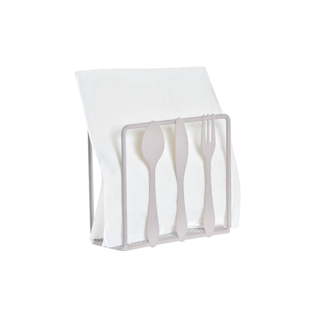 Serviettenring DKD Home Decor Metall (11,5 x 4 x 10 cm) (2 Stück)