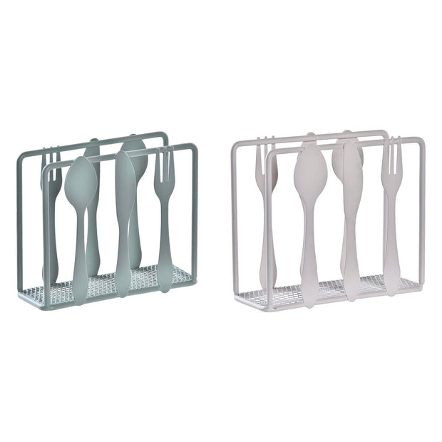 Serviettenring DKD Home Decor Metall (11,5 x 4 x 10 cm) (2 Stück)