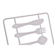 Ständer für Kochbücher DKD Home Decor Metall (23 x 13 x 22 cm) (2 Stück)