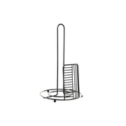 Küchenpapierrollenhalterung DKD Home Decor Schwarz Metall (18,5 x 18,5 x 31,5 cm)