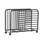 Serviettenring DKD Home Decor Raster Schwarz Metall (15,5 x 6,5 x 11,5 cm)