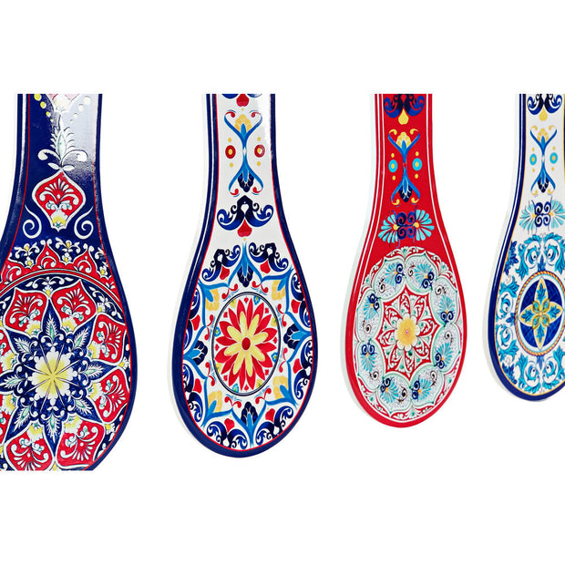 Löffelablage DKD Home Decor (10 x 28 x 1 cm) (4 Stück)