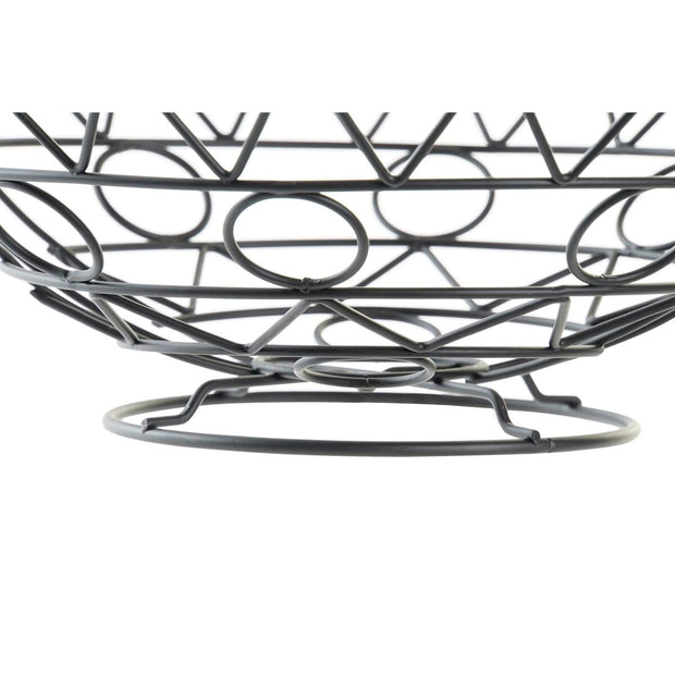 Obstschale DKD Home Decor Metall (28 x 28 x 10 cm)