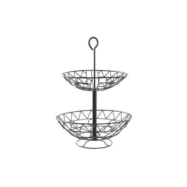 Obstschale DKD Home Decor Metall (28 x 28 x 40 cm)