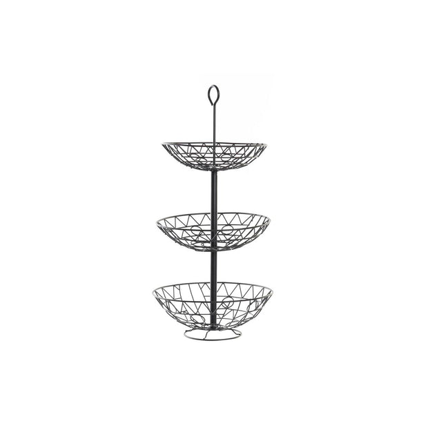 Obstschale DKD Home Decor Metall (28 x 28 x 58 cm)