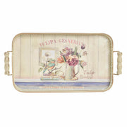 Tablettset DKD Home Decor Metall (40 x 21 x 8 cm)