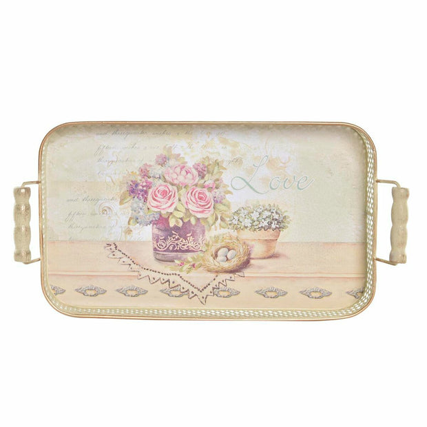 Tablettset DKD Home Decor Metall (40 x 21 x 8 cm)