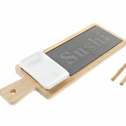Sushi-Set DKD Home Decor natürlich Tafel Bambus (28 x 9 x 2 cm)
