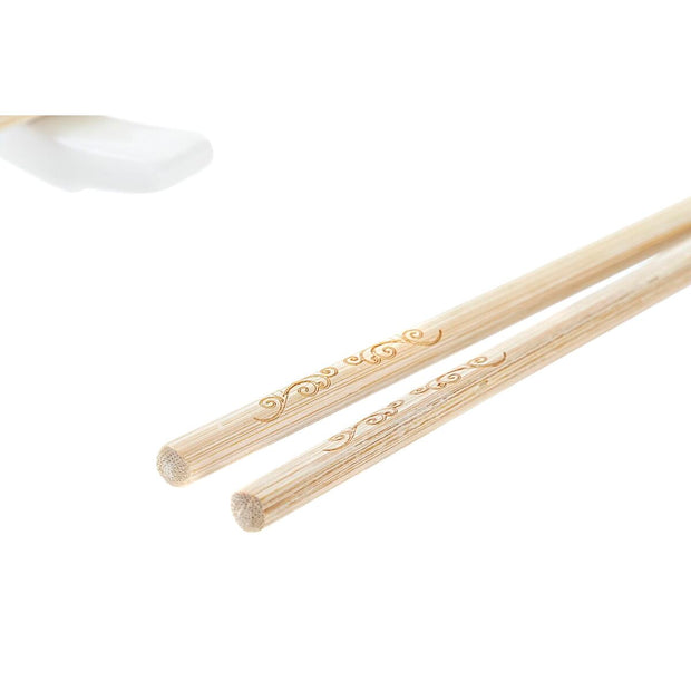 Sushi-Set DKD Home Decor natürlich Tafel Bambus (28 x 9 x 2 cm)