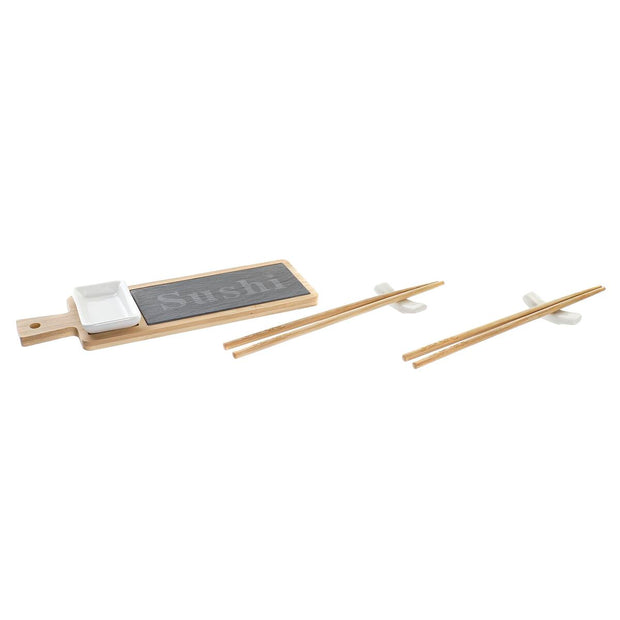 Sushi-Set DKD Home Decor natürlich Tafel Bambus (28 x 9 x 2 cm)