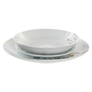Geschirr-Set DKD Home Decor Blomster Porzellan (18 pcs)