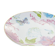 Geschirr-Set DKD Home Decor Schmetterling Porzellan (18 pcs)