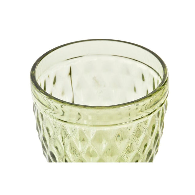 Glas DKD Home Decor Kristall grün (325 ml)