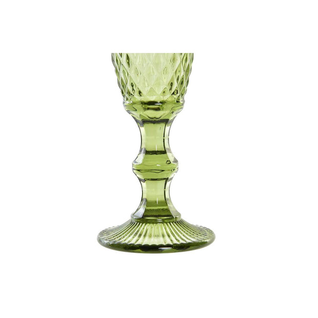 Champagnerglas DKD Home Decor Kristall grün (150 ml)