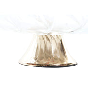 Schale DKD Home Decor Kristall Golden Metall Durchsichtig (25 x 25 x 11 cm)