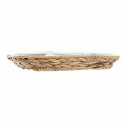 Tablett für Snacks DKD Home Decor Kristall natürlich Durchsichtig Faser (38 x 25 x 4 cm)