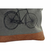 Kulturbeutel DKD Home Decor Grau Fahrrad (28 x 3 x 21 cm)