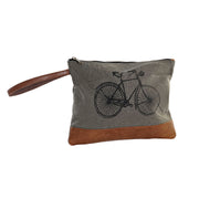 Kulturbeutel DKD Home Decor Grau Fahrrad (28 x 3 x 21 cm)