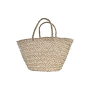 Beach Bag DKD Home Decor Natural Polyester White (56 x 27 x 30 cm)