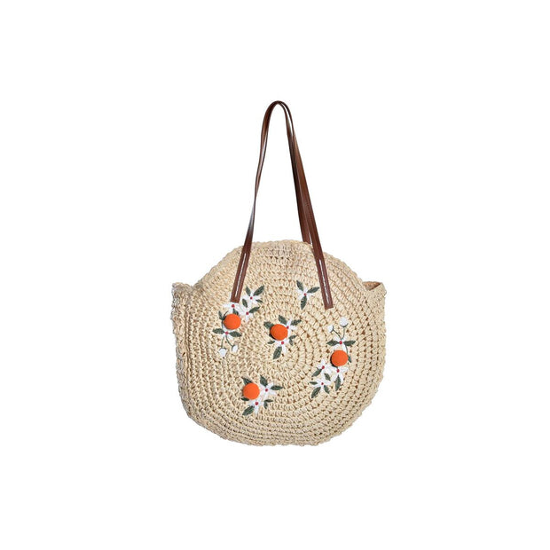 Shoulder Bag DKD Home Decor Natural Polyester Cotton PU (40 x 15 x 40 cm)