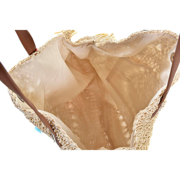 Bag DKD Home Decor Natural Polyester Cotton PU (35 x 10 x 35 cm)