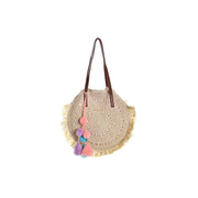 Bag DKD Home Decor Natural Polyester Cotton PU (35 x 10 x 35 cm)