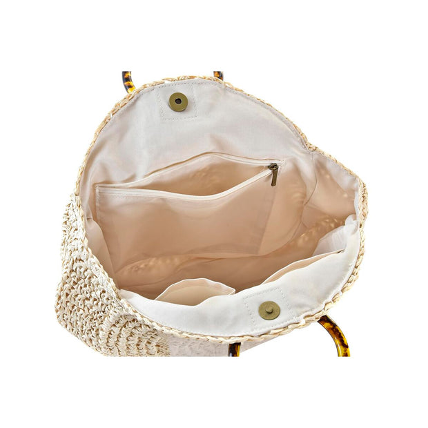 Bag DKD Home Decor Natural Polyester Cotton (38 x 10 x 43 cm)