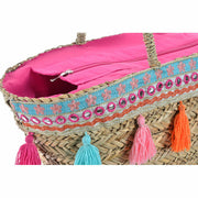 Bag DKD Home Decor Polyester Multicolour 10 % Polyester Straw (51 x 16 x 30 cm)